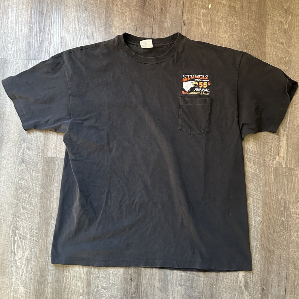 VTG 53rd Black Hills Sturgis Motorcycle Rally 1993 Collectible T Shirt Biker XXL